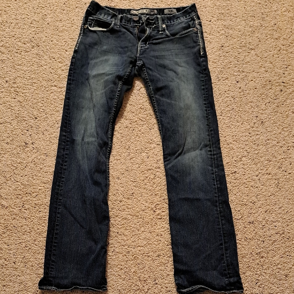 30L BKE Dark Wash Carter Straight Leg Jeans